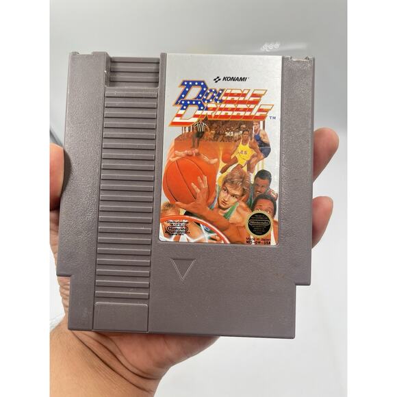 Double Dribble NES Nintendo Complete CIB Condition Circle Seal - Picture 8 of 16